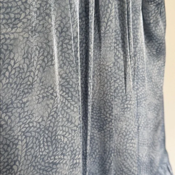 Michael Kors NWT Iridescent Chambray Petal Mini Dress Large - Picture 3 of 5